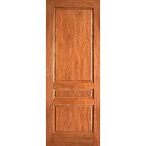   18x80 (1 6x6 8) 3 Panel Solid Mahogany Interior Door Home