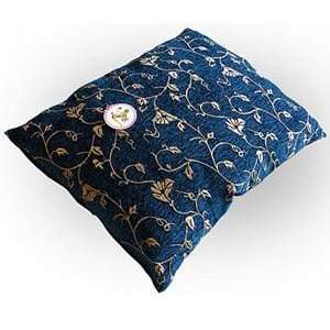  Tapestry Pet Pillow in 4 Fabrics  Color BURGUNDY & BROWN 