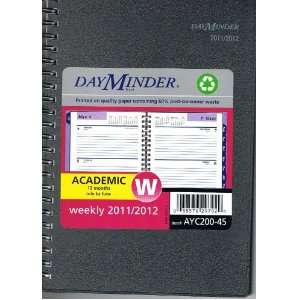  Dayminder 2011/2012 Recycled Weekly/ Monthly Academic Planner 