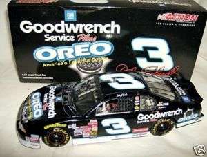 action 1/24 #3 GOODWRENCH OREO DALE EARNHARDT 2001 M/C  