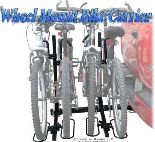 cradle bike tires the wheel mount bike carrier transports 4 bicycles
