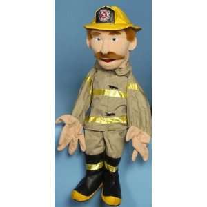  28 Fireman Puppet (Two Handed)