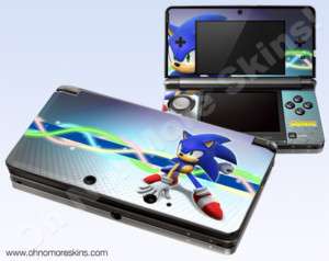 Nintendo 3DS Skin Vinyl Decal   Sonic the Hedgehog  