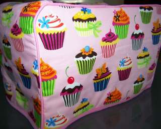 Pink Cupcakes Quilted Cover for 4 Slice Toaster NEW  