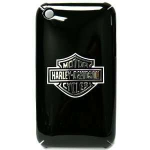  Apple iPhone 3G/3GS Harley Davidson SnapOn Case,Logo on BK 