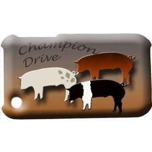  iPhone 3G/3GS Show Pigs Cell Phone Cover Electronics