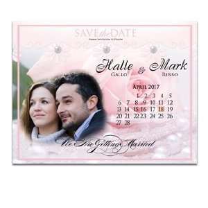  210 Save the Date Cards   Baby Pink n Pearls Office 
