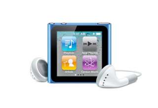  Apple iPod nano 8 GB Blue (6th Generation) NEWEST MODEL 