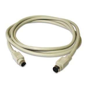 Cable. 10FT SERIAL EXTENSION CABLE 8 PIN MINI DIN M/F SERIAL. mini DIN 