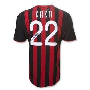    adidas Signed Kaka AC Milan Soccer Jersey