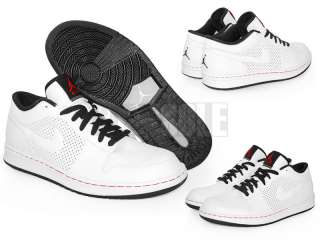   Name Air Jordan Alpha 1 Low White   Black   Varsity Red 453839 101