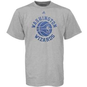  adidas Washington Wizards Ash Off Season T shirt Sports 