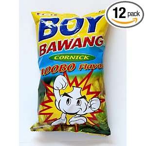 Boy Bawang adobo flavor 100g (Pack of 12)  Grocery 
