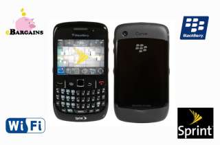 NEW RIM Blackberry 8530 Curve BLACK Phone SPRINT PCS 750359140147 