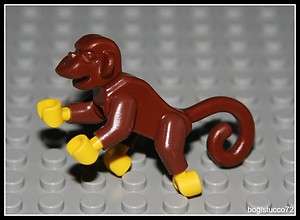 Lego Pirates Reddish Brown Monkey ★ 6242 6243 Jungle Minifigure 