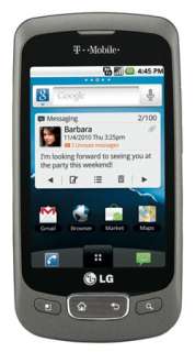  LG Optimus T Android Phone, Titanium (T Mobile) Cell 