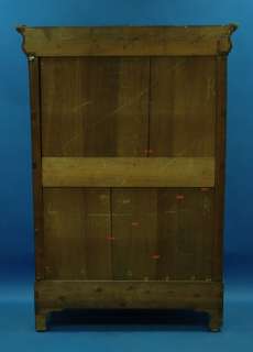 Antique English Furniture Walnut Bookcase / Armoire  
