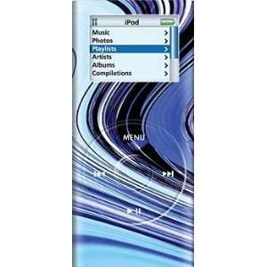 Blue Swirl   Apple iPod nano 2G (2nd Generation) 2GB 4GB 8GB Hard Case 