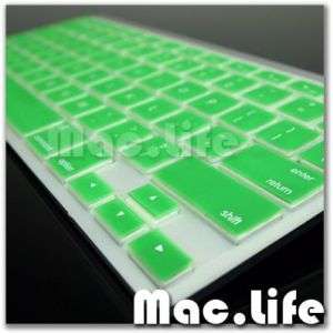 GREEN Silicone Cover Skin for APPLE Wireless Keyboard  