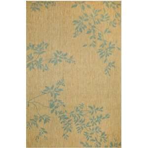   Woven Area Rug Vine 3 3 x 4 11 Aqua Carpet Furniture & Decor