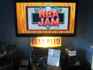 NBA Jam Arcade Jamma Pcb Works 100% Tested With Sound  
