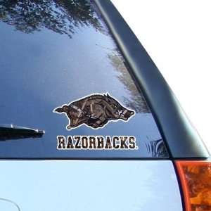  Arkansas Razorbacks 6 Camo Car Decal