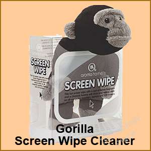Aroma Home Computer Care Screen Wipe Cleaner Chamois Gorilla 