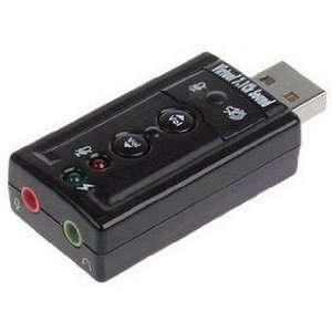  HK Mini USB 2.0 To 3.5mm Audio Port Adapter External Sound Card 