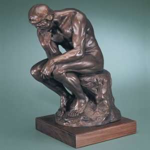  Rodin   The Thinker 12 Inch Statue   Made in the U.s.a 