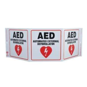    SIGNS AED AUTOMATED EXTERNAL DEFIBRILLATOR