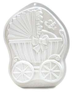 Pantastic Baby Carriage Buggy Cake Pan Oven/Microwave  