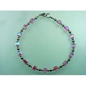  Baby Cubissimo Bracelet (Iridescent Pale Pink) Jewelry