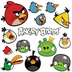   RMK1794SCS Angry Birds Peel and Stick Wall Decals
