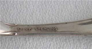 Lunt Sterling Silver Baby Fork Modern Victorian  