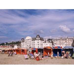  Beach Tents on the Beach, Trouville, Basse Normandie 