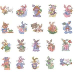  Brother/Babylock PES Embroidery Machine Card BE HOPPY 