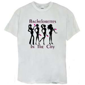  Bachelorettes in the City Wedding T shirt (Large Size 