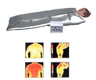 New Digital 3 Zone FIR Far Infrared Sauna Slimming Blanket Weight Lose 