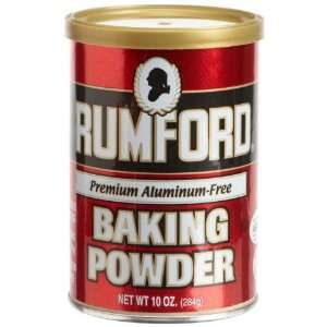 Rumford Aluminum Free Baking Powder, 8.1 ounce Canisters (Pack of 6)
