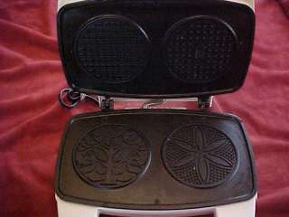 Toastmaster 4 Pizzelle Italian Cookie Iron Maker Baker Electric