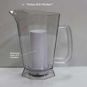 Clear   Polar ICE Beer Pitcher with Polar ICE Chamber  