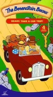 Berenstain Bears   Bears Take a Car Trip (2005, VHS)  