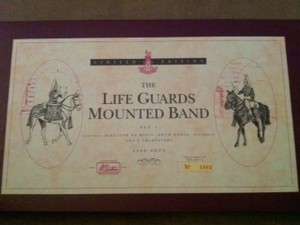William Britain THE LIFE GUARDS MOUNTED Set 1 Limited Edition CAT No 