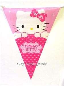 Hello Kitty Birthday Party Supplies Balloon LootBag Fork Cup Napkin 