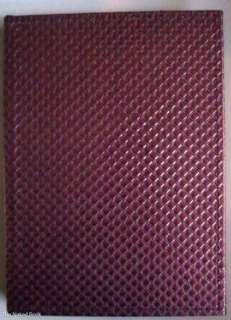 Purple Diamond Faux Leather Journal 7 x 9  