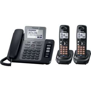 Panasonic KXTG9472B Dect 6.0 Phone System Black KX TG9472B 