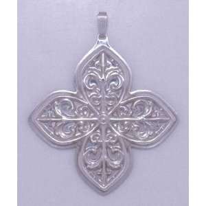  Reed & Barton Sterling Silver Christmas Cross Ornament 