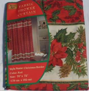   bright and cheery red background with green holly leaves the curtain