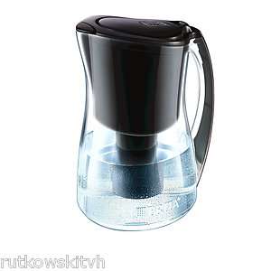 Brita 8 Cup Marina Black Pitcher Filtration System With 1 Filter 