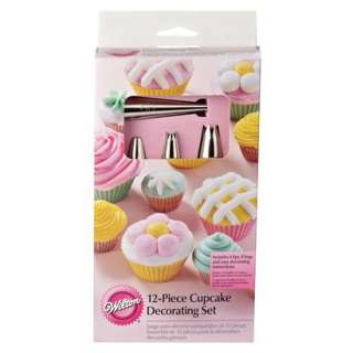 Wilton 12 Piece Cupcake Decorating Set.Opens in a new window